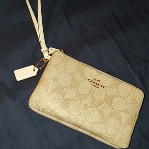 Coach Double Zip Wrislet